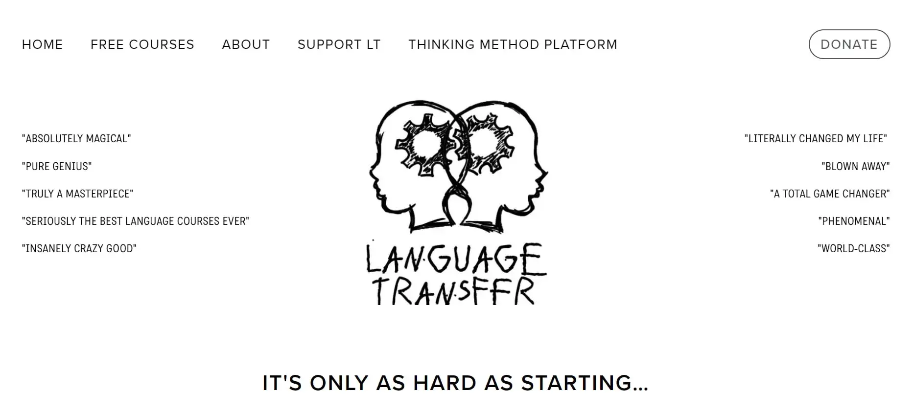 language transfer review italian main page