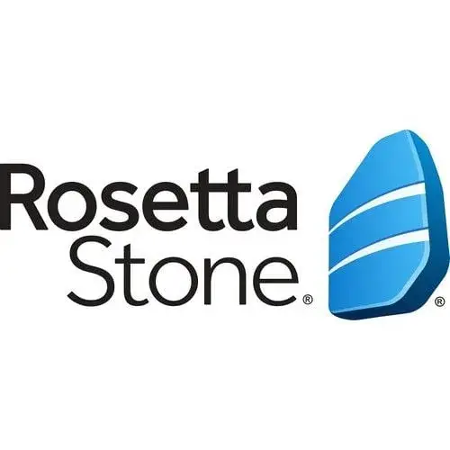 Logo der italienischen Rezension von Rosetta Stone