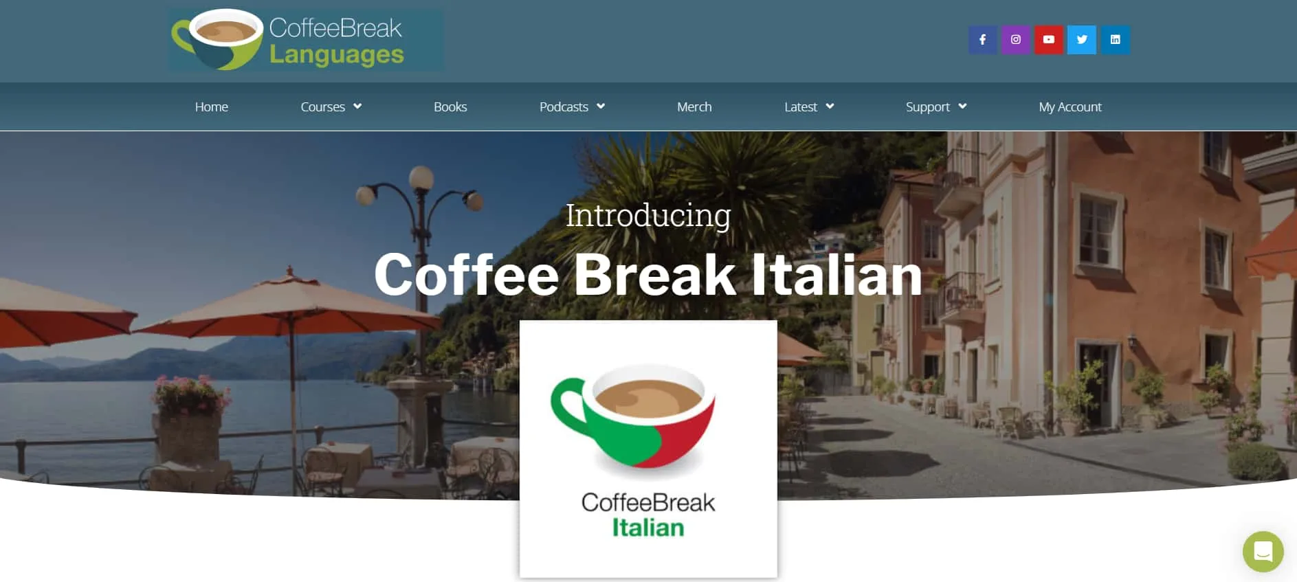 koffiepauze Italiaanse recensie hoofdpagina