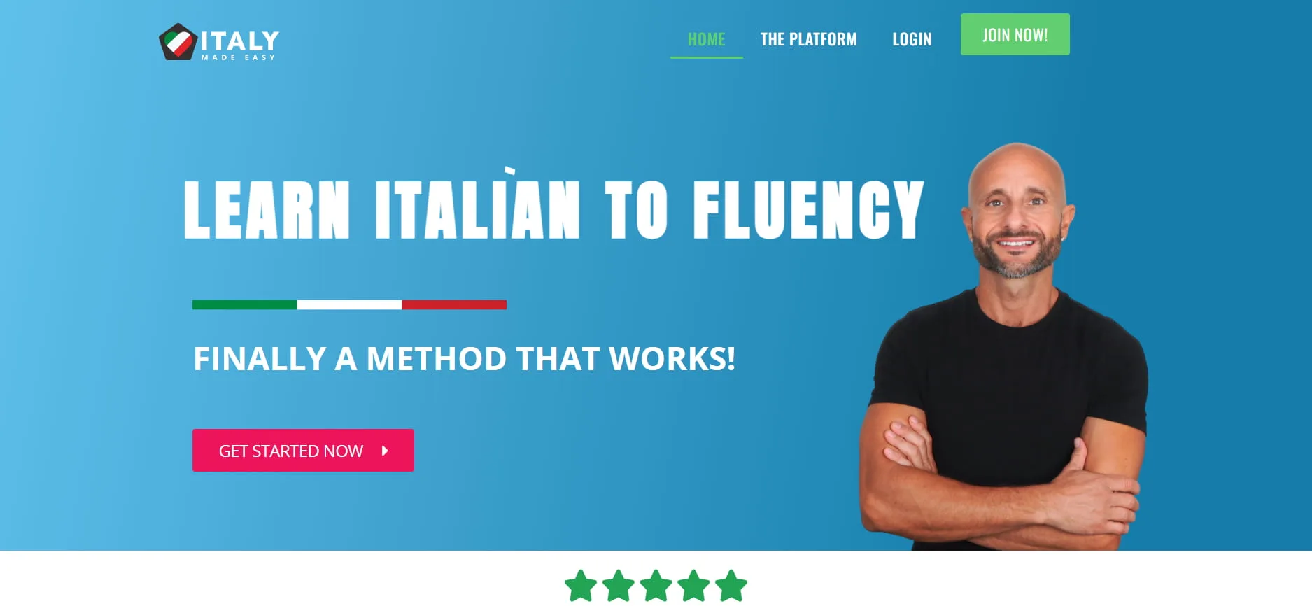 Pagina principale di revisione italiana resa semplice