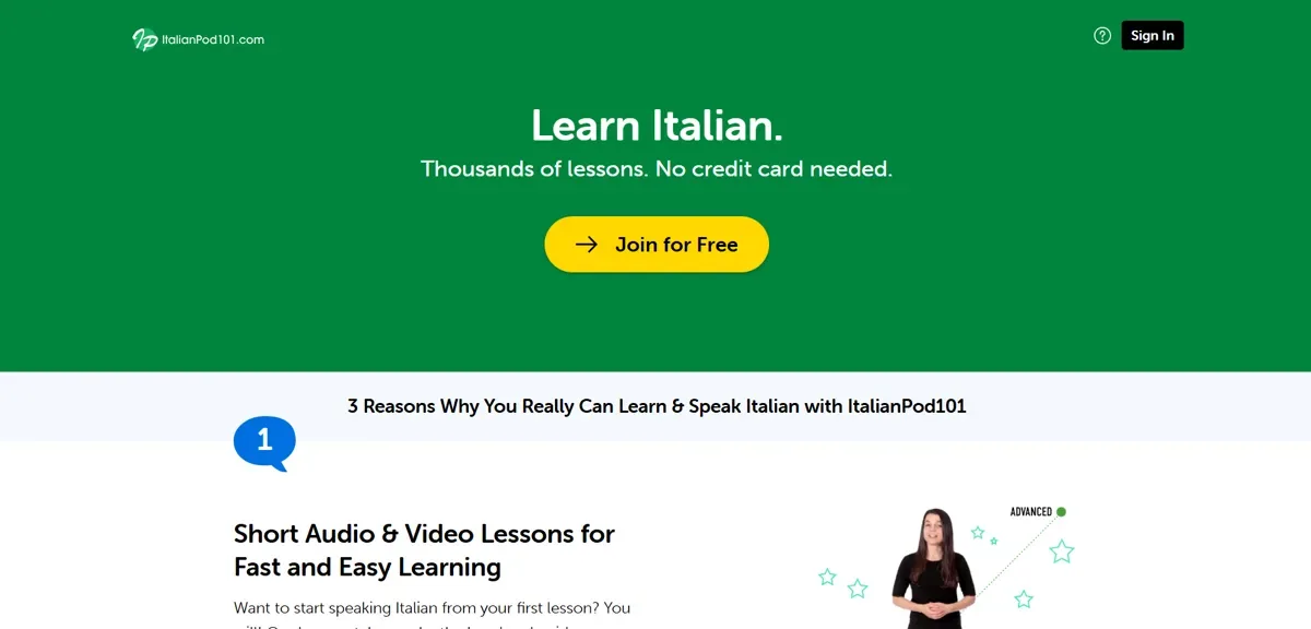 italianpod101 ana sayfa