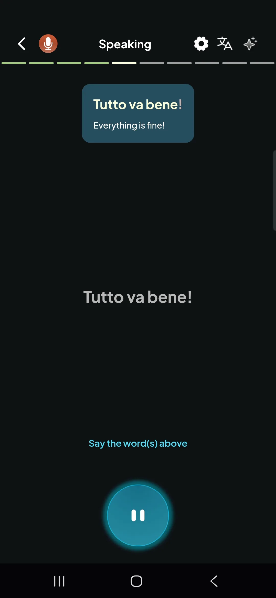 Jumpspeak Italian review speaking lesson