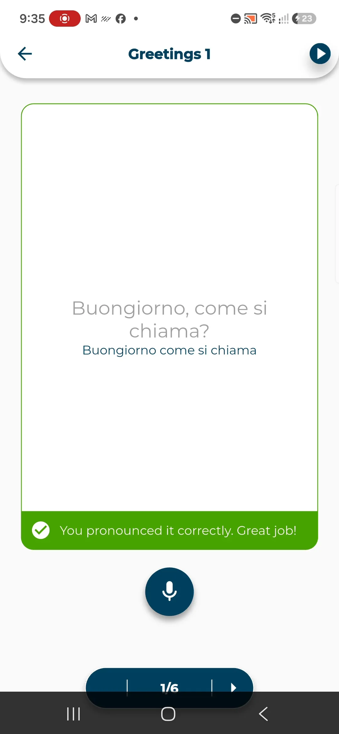 recensione Poro Italian impostazioni lezione e riproduzione