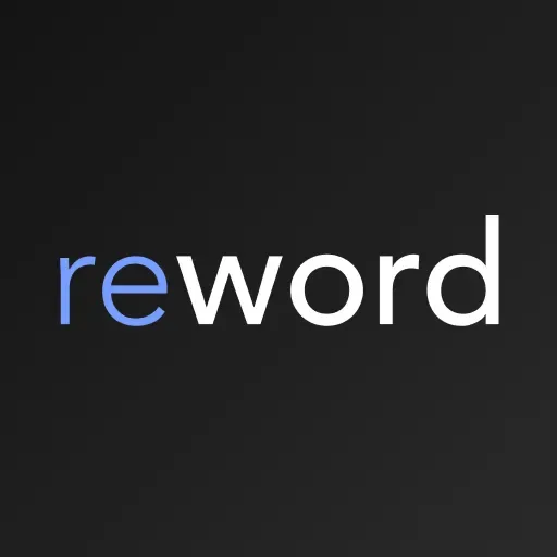 reword 로고